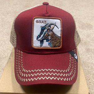 Unisex Adjustable Farm Trucker Hat (GOAT) NEW!!!